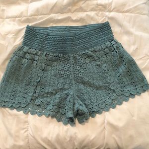 Lace shorts